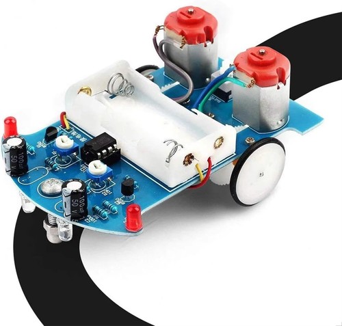 Line following robot soldering - following,