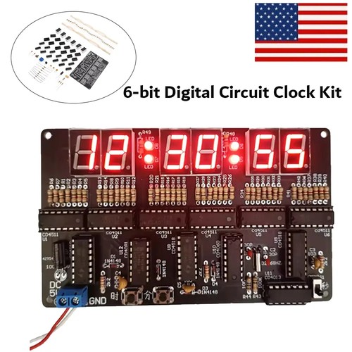 Bit digital circuit clock - 6-bit,